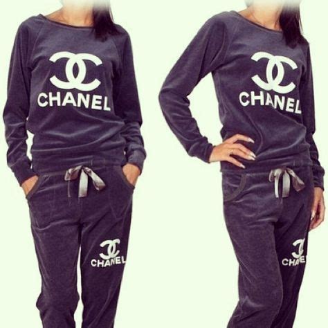 chanel sweat suit womens|Chanel style suits for women.